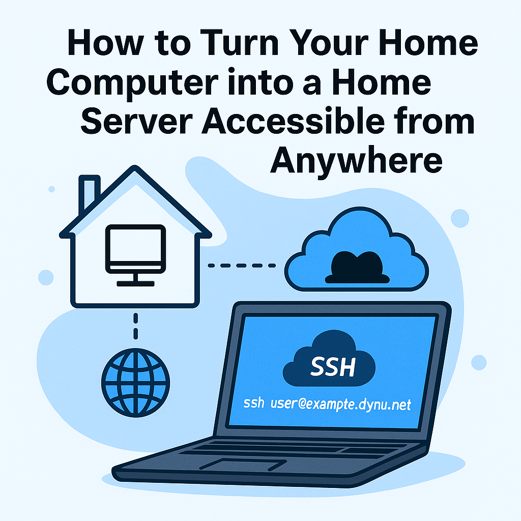 Turning Your Home Computer into a Home Server You Can Access Remotely
