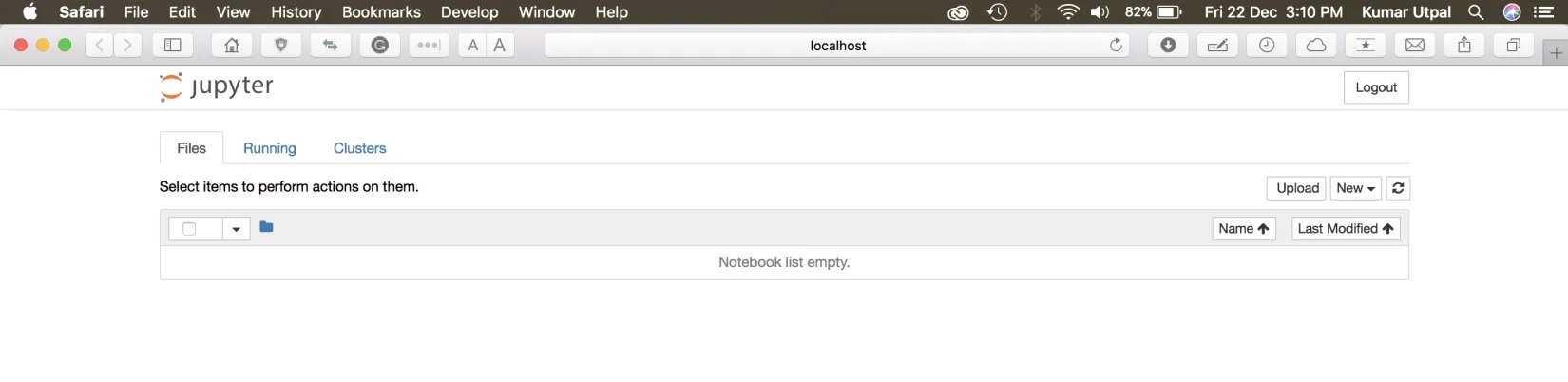 Jupyter Notebook opening in the browser